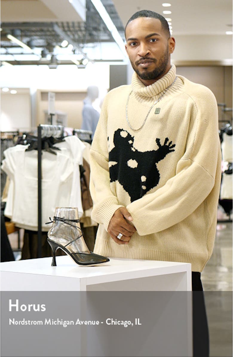 Giselle Ankle Wrap Mesh Sandal, sales video thumbnail