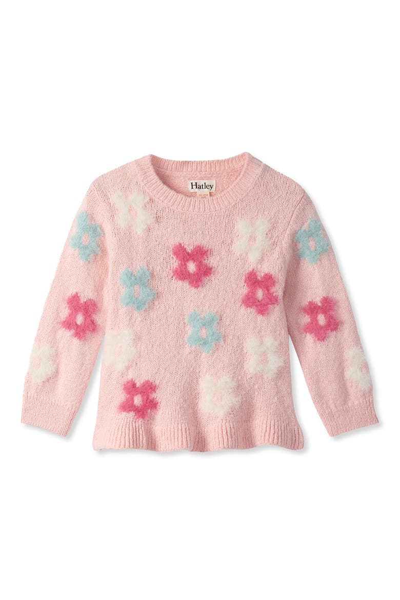 English Rose Crewneck Sweater, Main, color, PINK