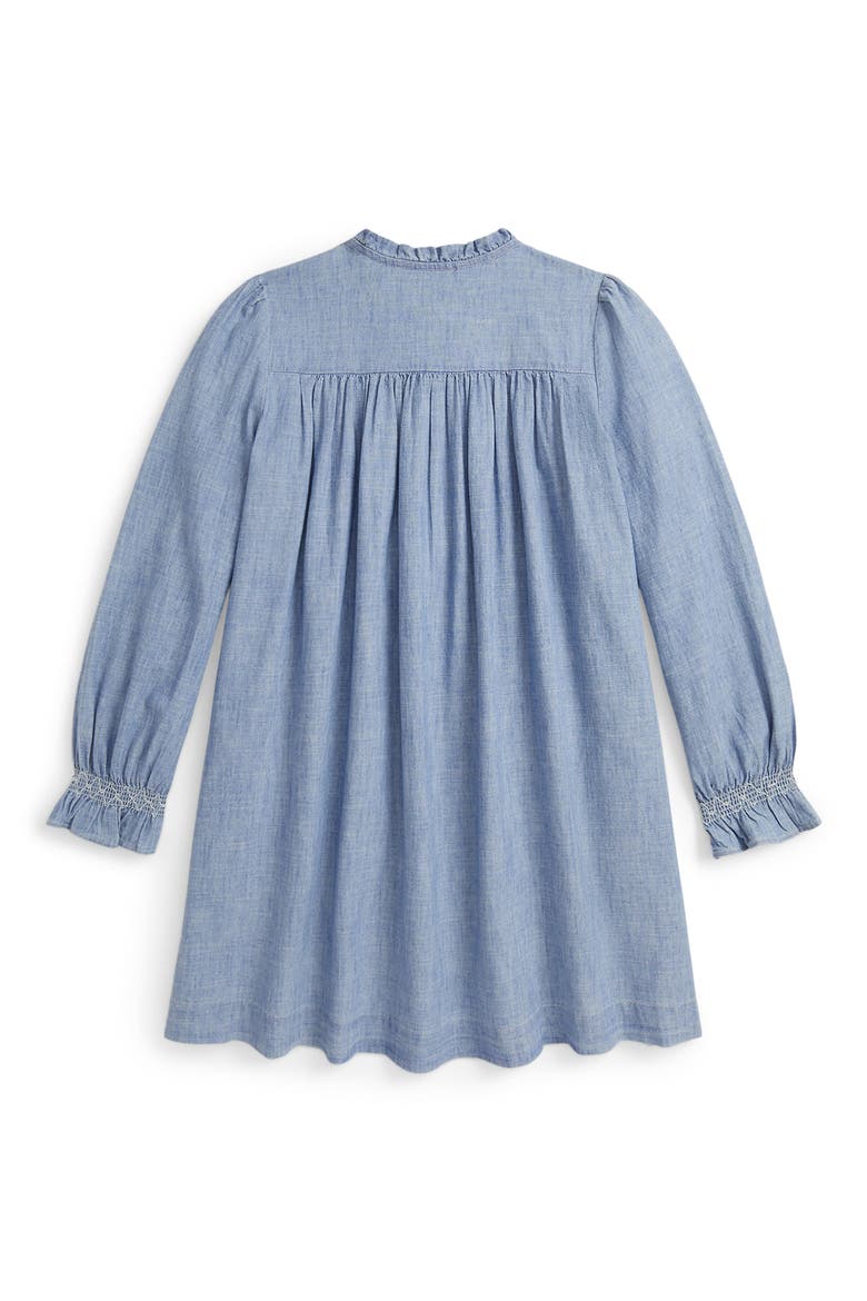 Kids' Chambray Dress, Alternate, color, NEW MEDIUM WASH