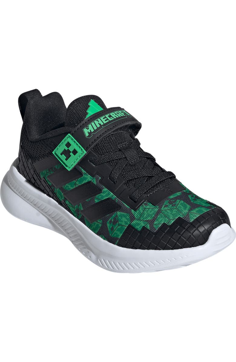 adidas x Minecraft<sup>®</sup> Kids' Fortarun 4.0 Sneaker, Main, color,