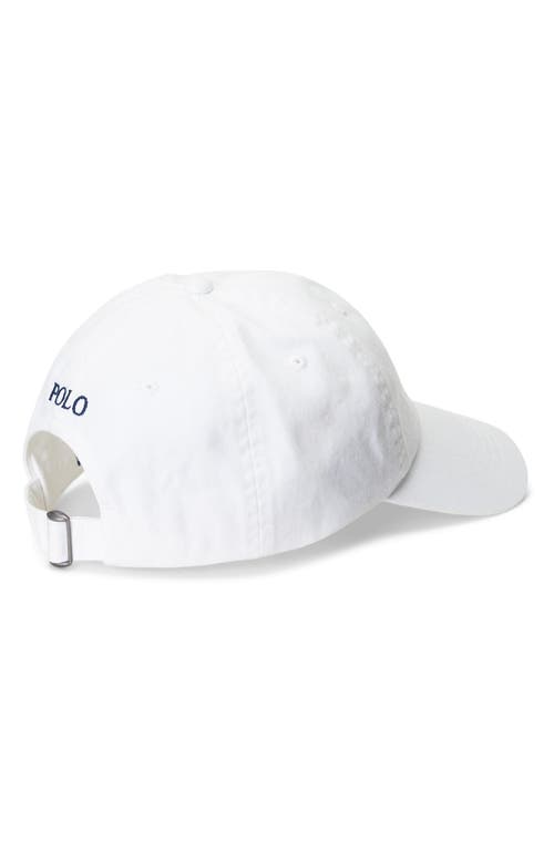 Polo Ralph Lauren Classic Sport Cotton Twill Baseball Cap In Neutral