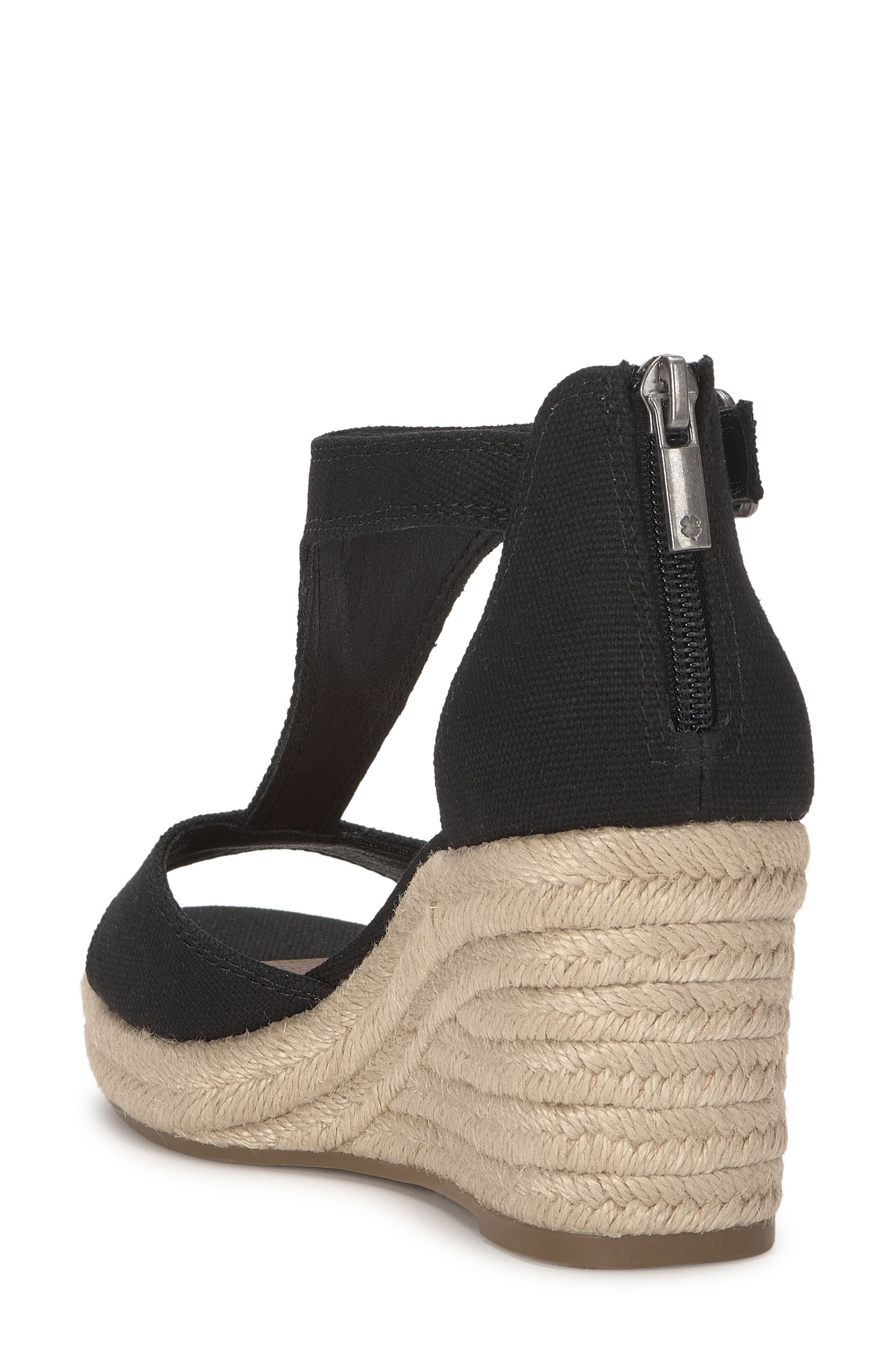 Lucky Brand Cyleste Platform Wedge Espadrille, Alternate, color, Black