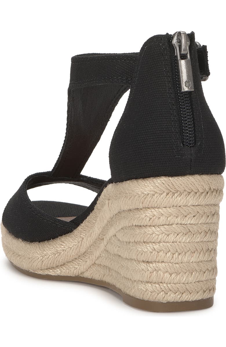 Lucky Brand Cyleste Platform Wedge Espadrille, Alternate, color, Black