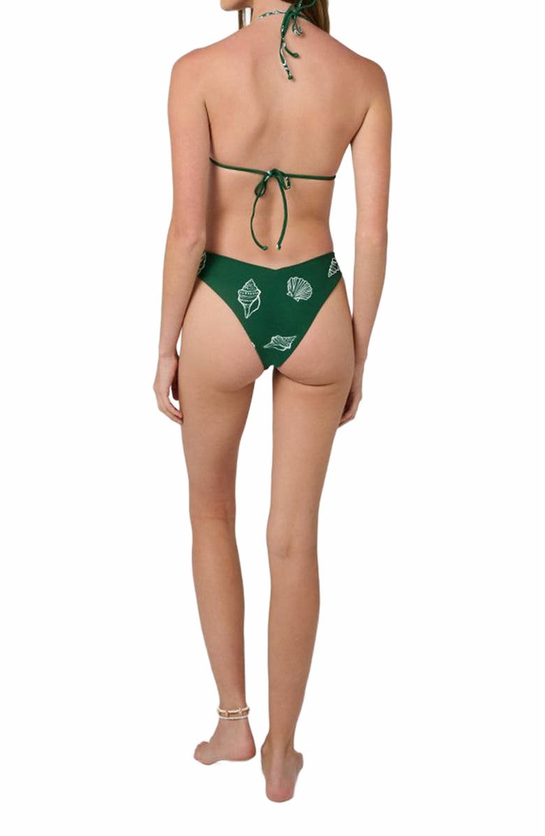 WeWoreWhat Delilah Bottom, Alternate, color, Sea Green/Off Wh