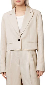 AllSaints Helena Crop Blazer