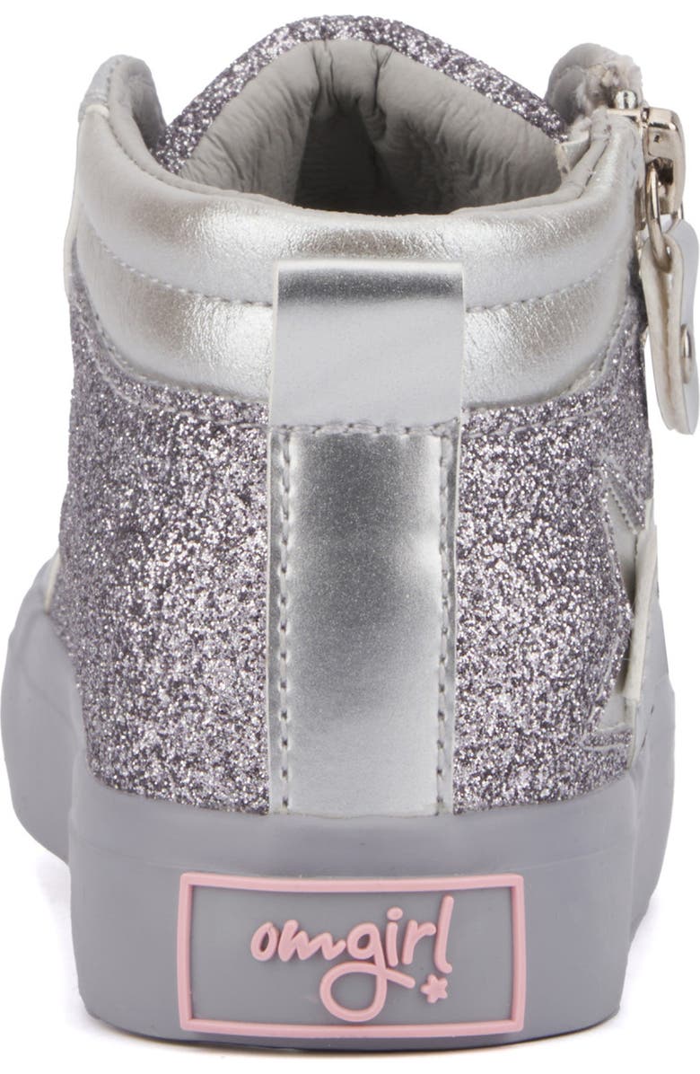 OLIVIA MILLER Kids' Toddler Sneaker, Alternate, color, Silver