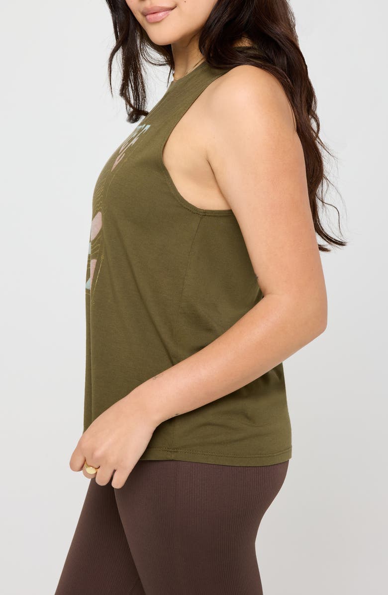 Spiritual Gangster Live Free Jade Tank, Alternate, color,