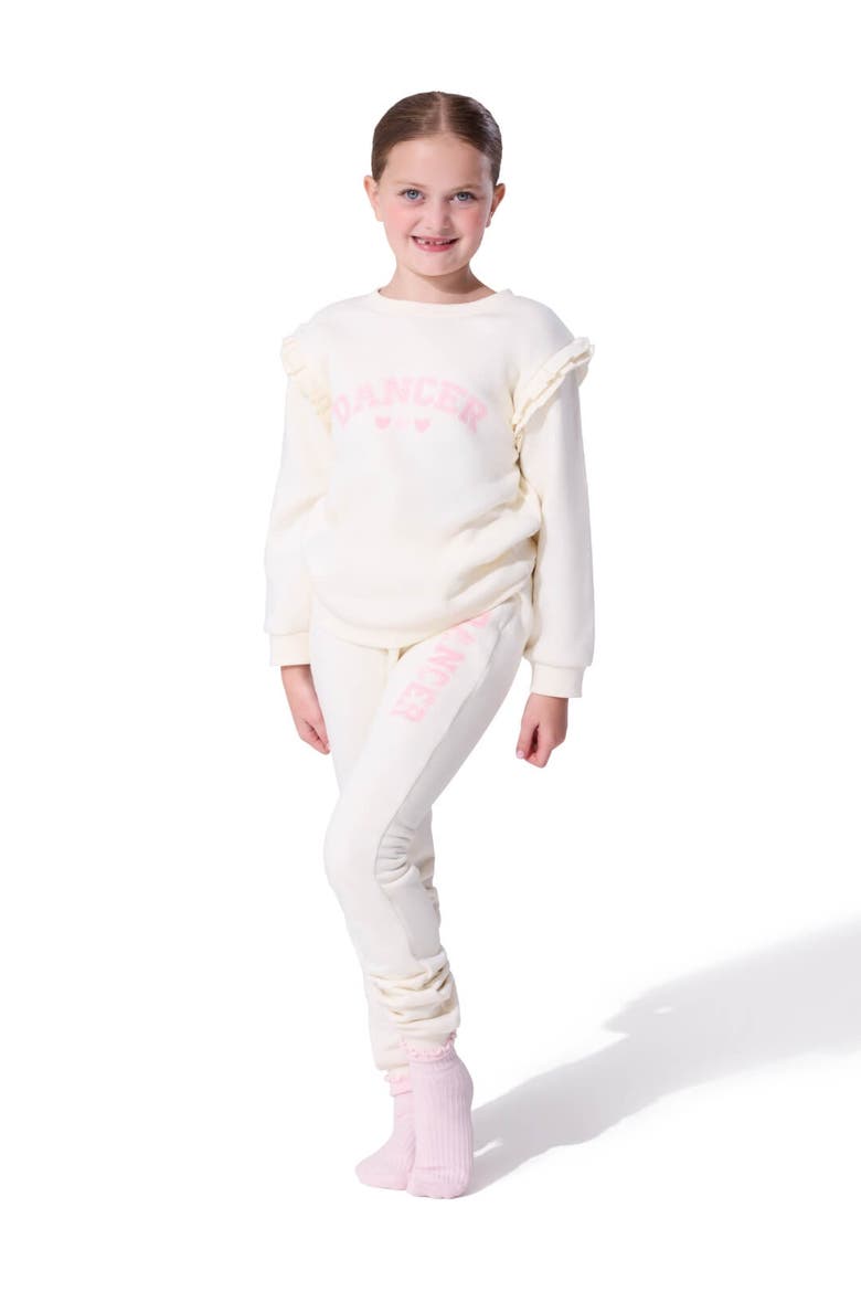 Little Dancer Sweatshirt, Alternate, color, white