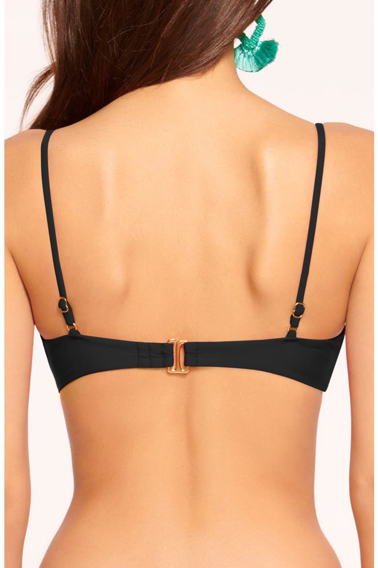 Mona Underwire Bikini Top, Alternate, color, BLACK