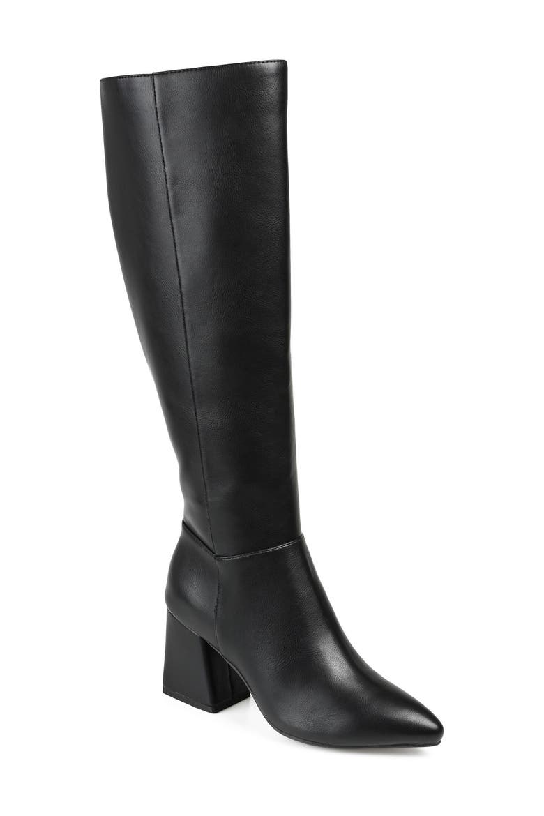 Landree Vegan Leather Block Heel Boot video