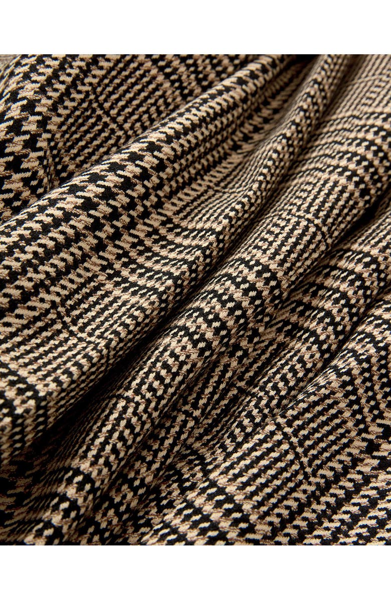 Veronica Beard Gracie Houndstooth Flare Leg Pants, Alternate, color,