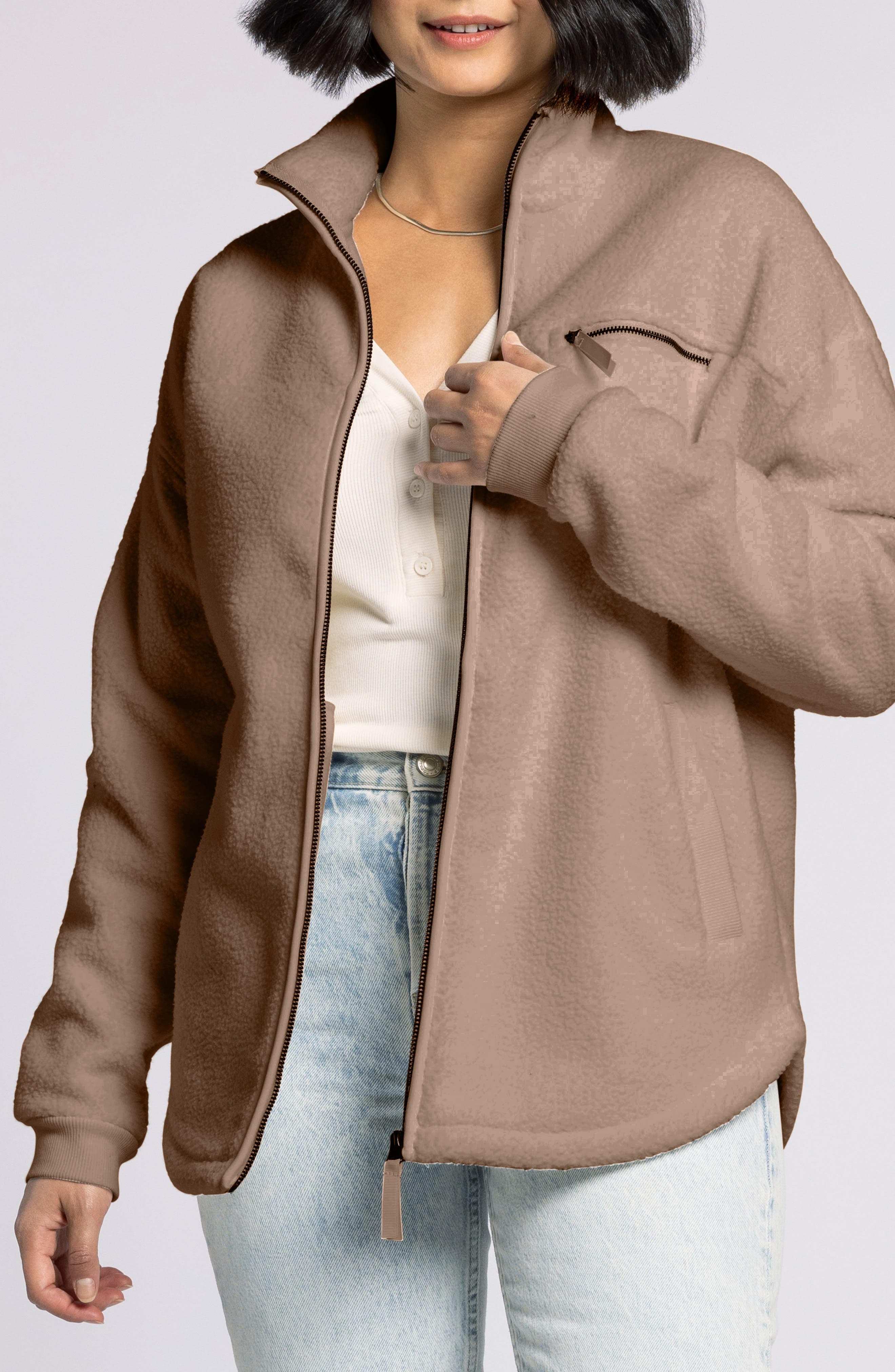 Thread & Supply Skye Fleece Zip Jacket