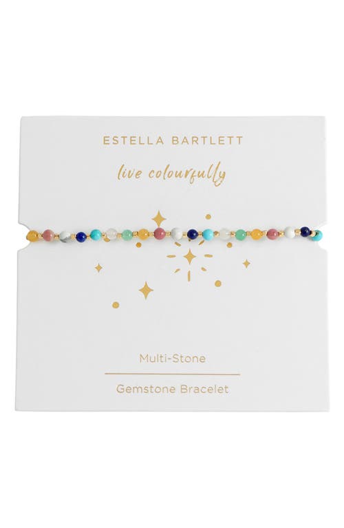 Estella Bartlett Amelia Beaded Bracelet In Multi
