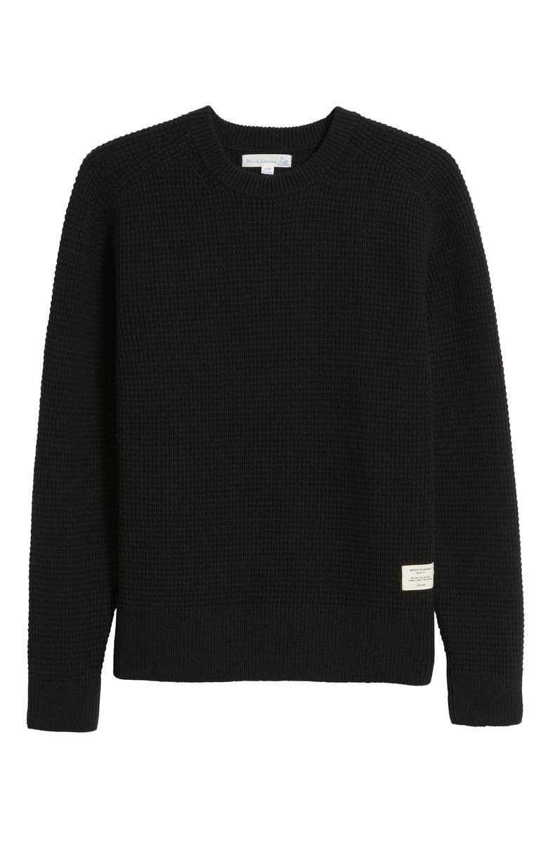 MERZ B SCHWANEN Thermal Wool & Cashmere Sweater, Alternate, color, 