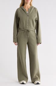 90 DEGREE BY REFLEX Bentley Fleece Hoodie & Pants Set