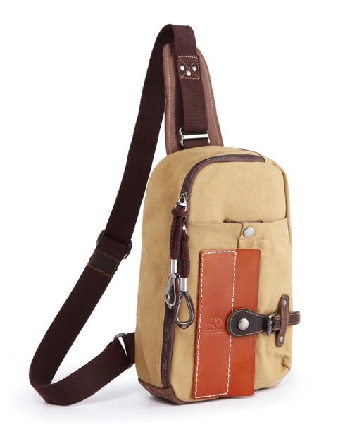 Hidden Woods Canvas Sling Bag