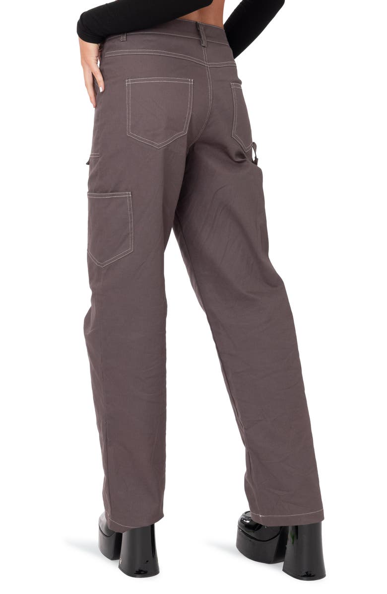 EDIKTED Ada Low Rise Cargo Pants, Alternate, color, 
