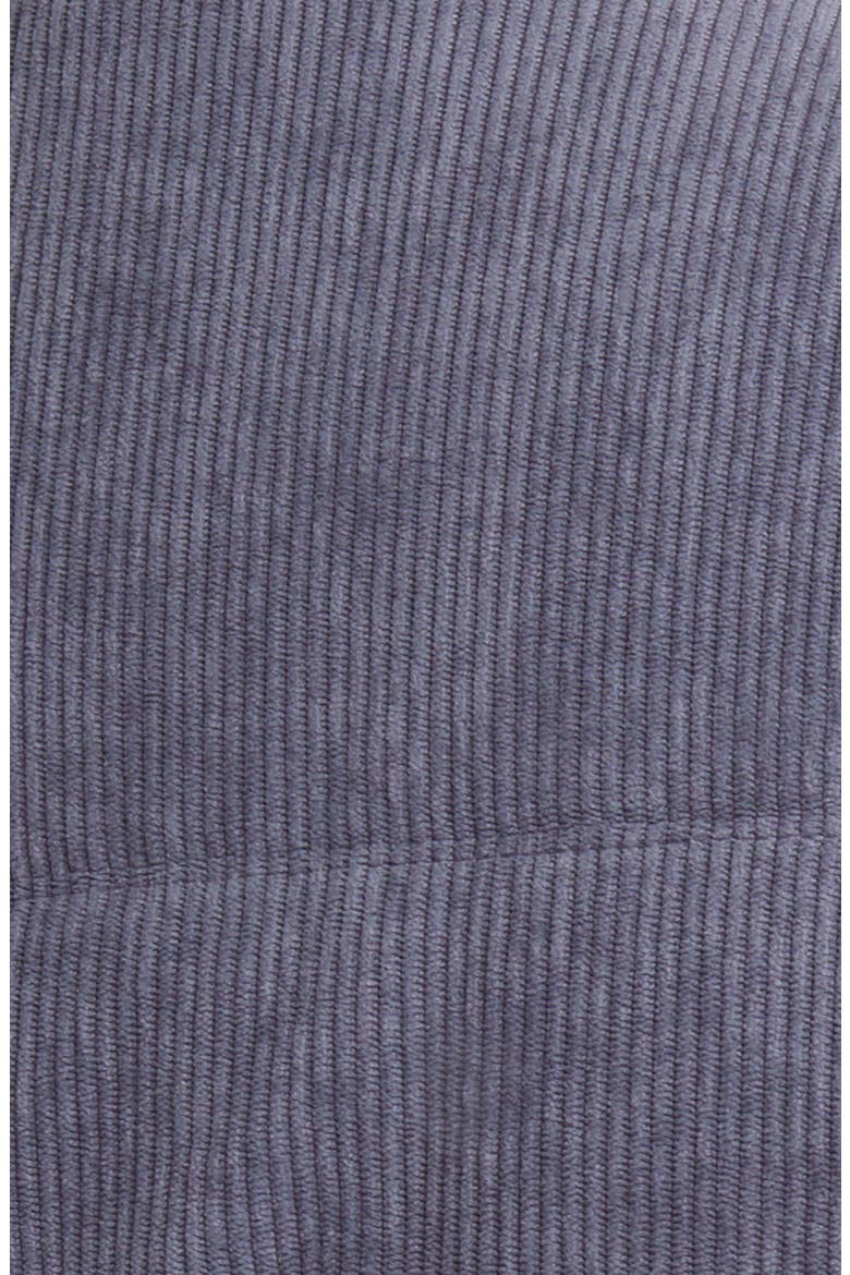 Crop Corduroy Vest, Alternate, color, DUSTY BLUE
