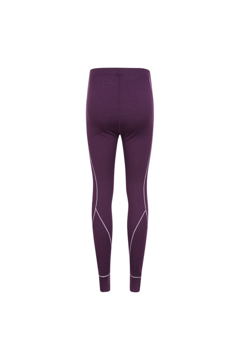 Asgard Merino Wool Thermal Base Layer Leggings, Alternate, color, Purple