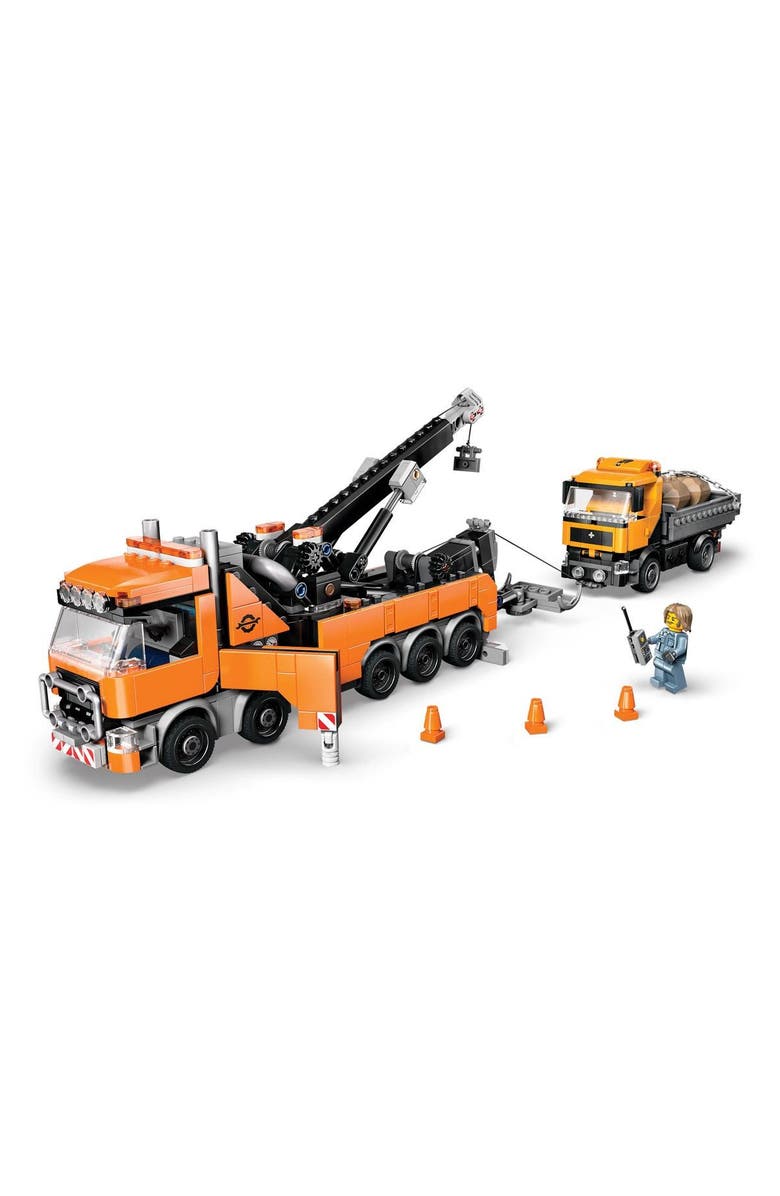 LEGO <sup>®</sup> City Heavy-Duty Recovery Tow Truck with Crane - 60467, Alternate, color, Multicolored