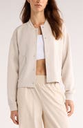Zella Ultra Luxe Snap Front Jacket
