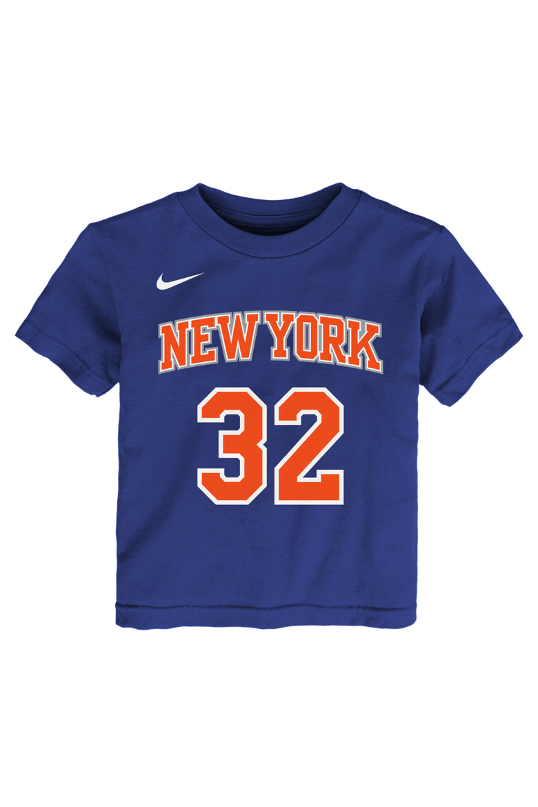 Toddler Nike Karl-Anthony Towns Blue New York Knicks Icon Name & Number T-Shirt, Main, color, Blue