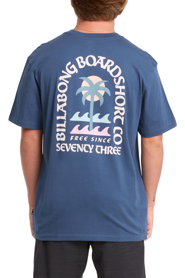 Portal Graphic T-shirt, Alternate, color, DARK DENIM