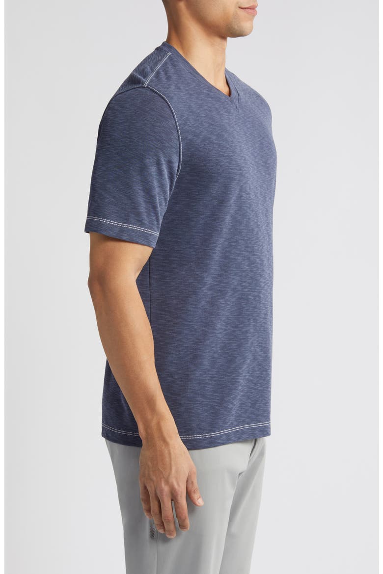 Vintage Slub V-Neck T-Shirt, Alternate, color, NAVY