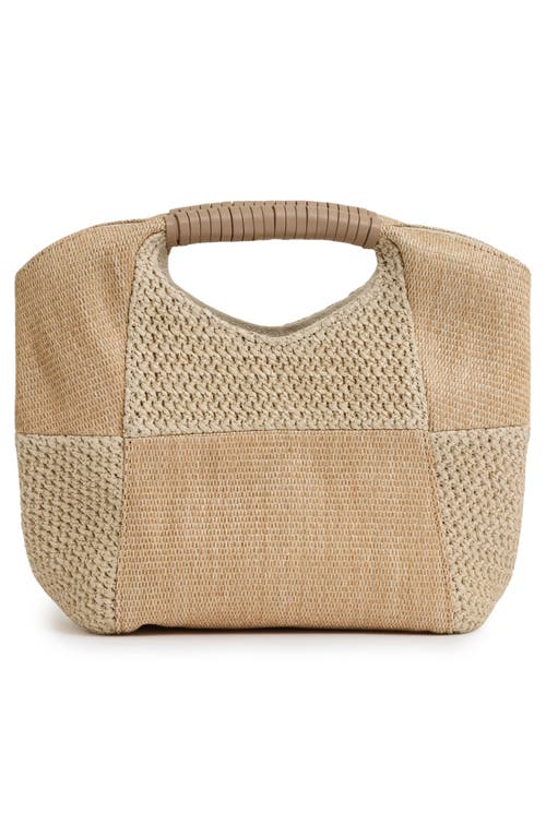 Reiss Rosalie Woven Top Handle Bag