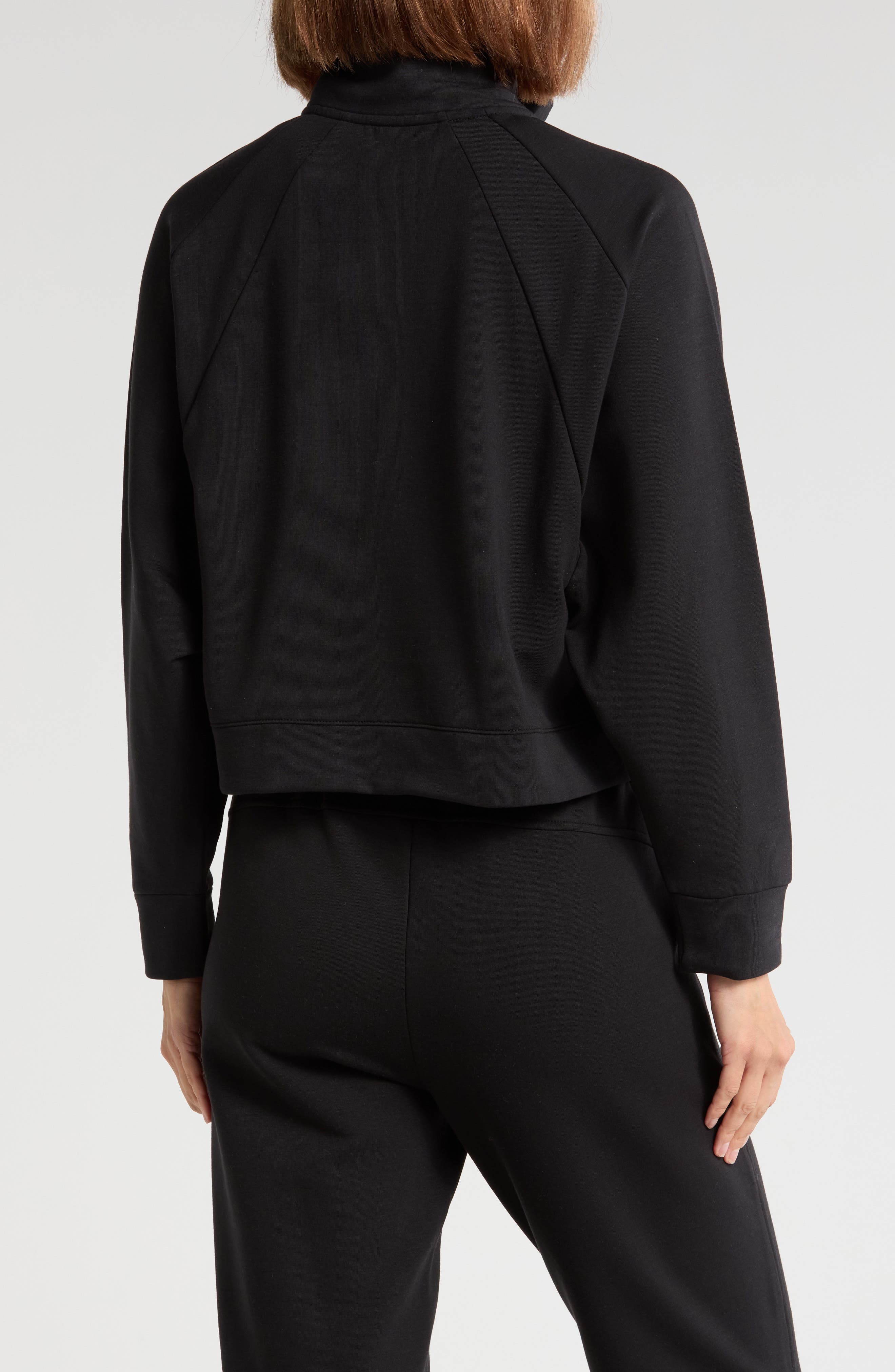Cozy Knit Half-Zip Sweatshirt - image 2
