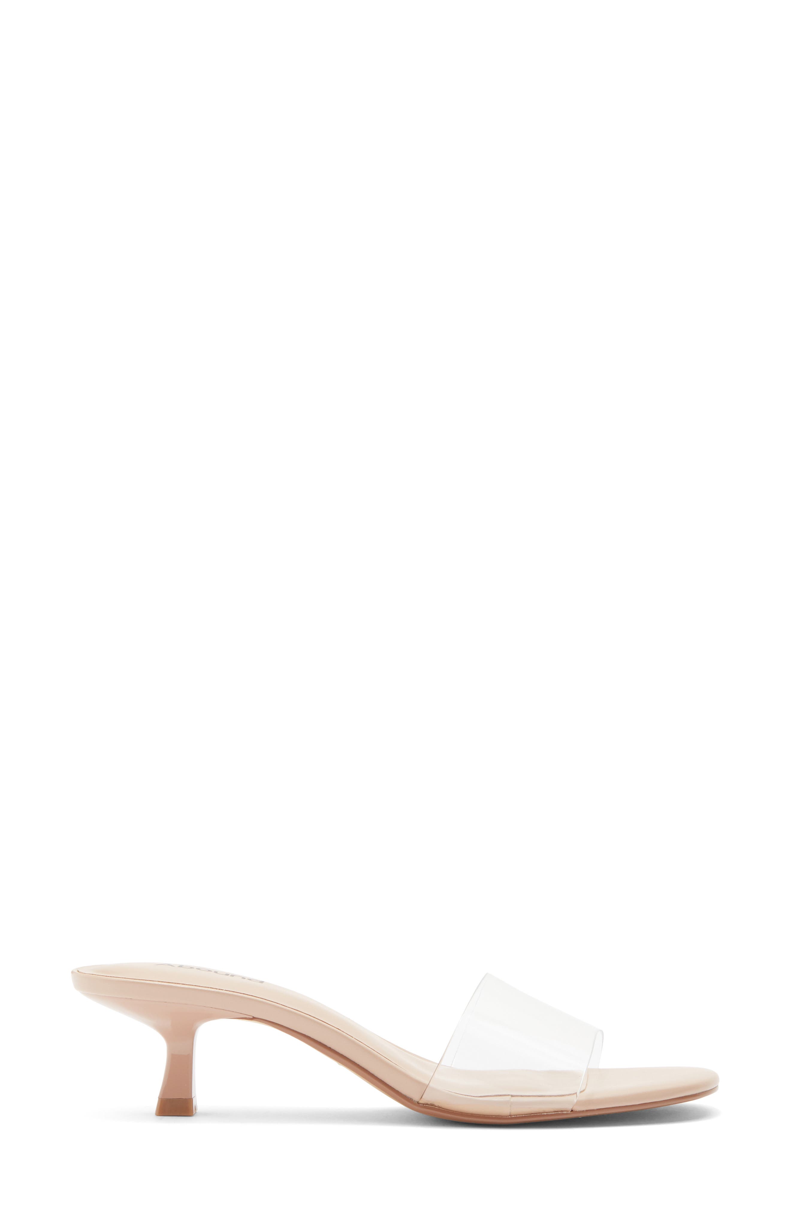 Olavey Kitten Heel Sandal, Alternate, color, CLEAR