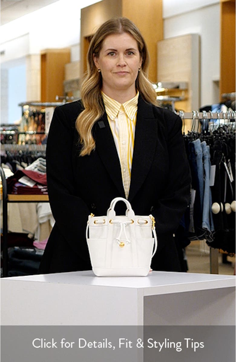 Mini Goody Leather Bucket Bag, sales video thumbnail