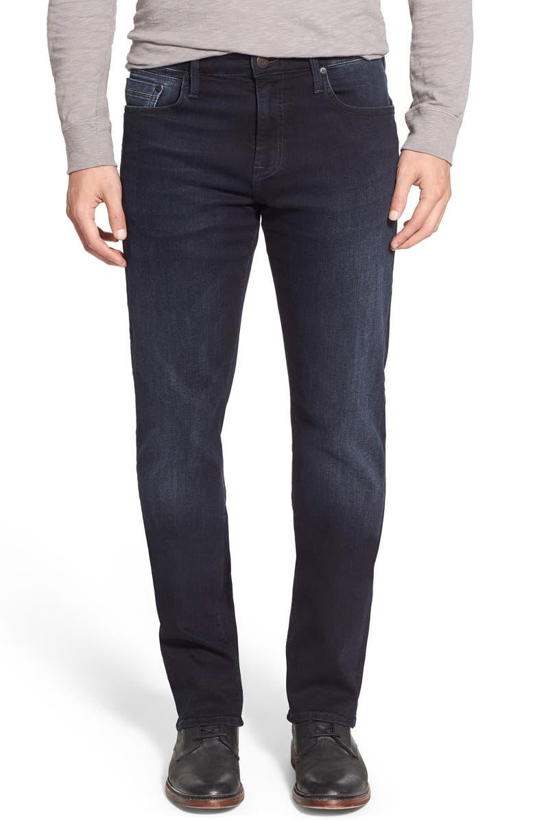 Mavi Jeans Matt Relaxed Straight Fit Jeans, Main, color, Att Ink Williamsburg