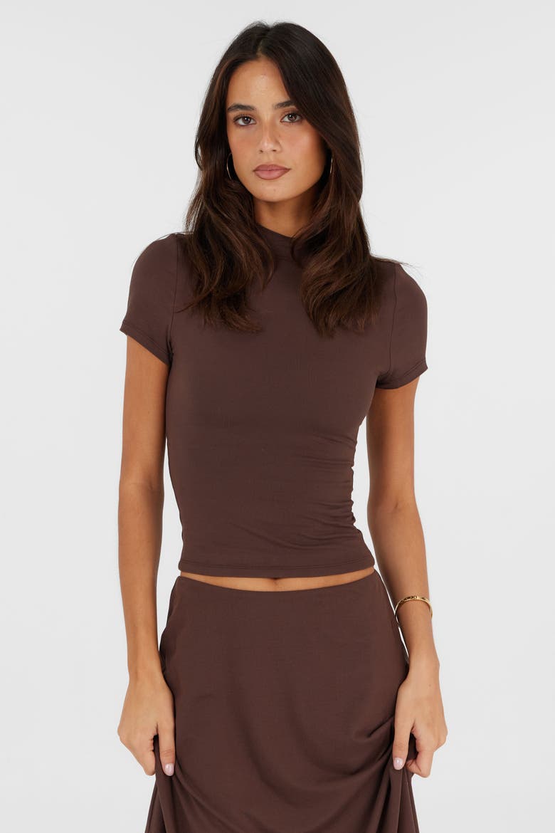Madeleine Tee, Main, color, Chocolate