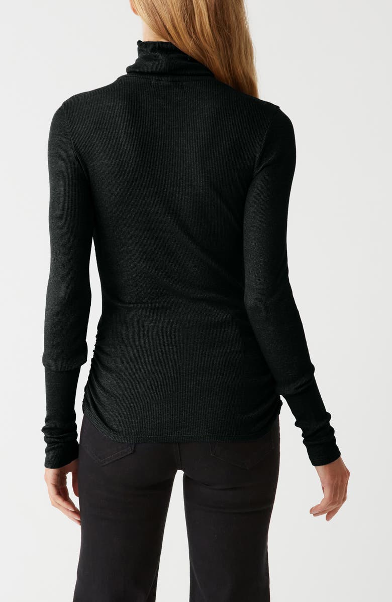 Michael Stars Nessa Turtleneck Rib Top, Alternate, color, 