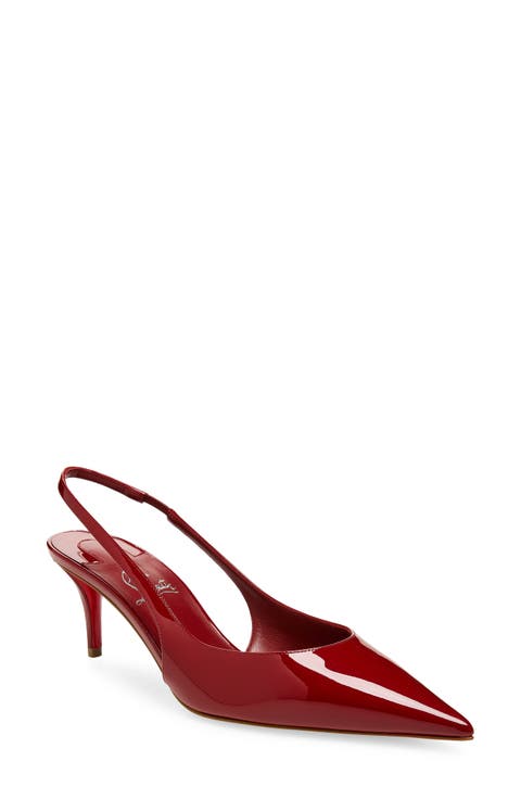 Miss Z Pointed Toe Slingback Pump