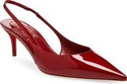 Christian Louboutin Miss Z Pointed Toe Slingback Pump