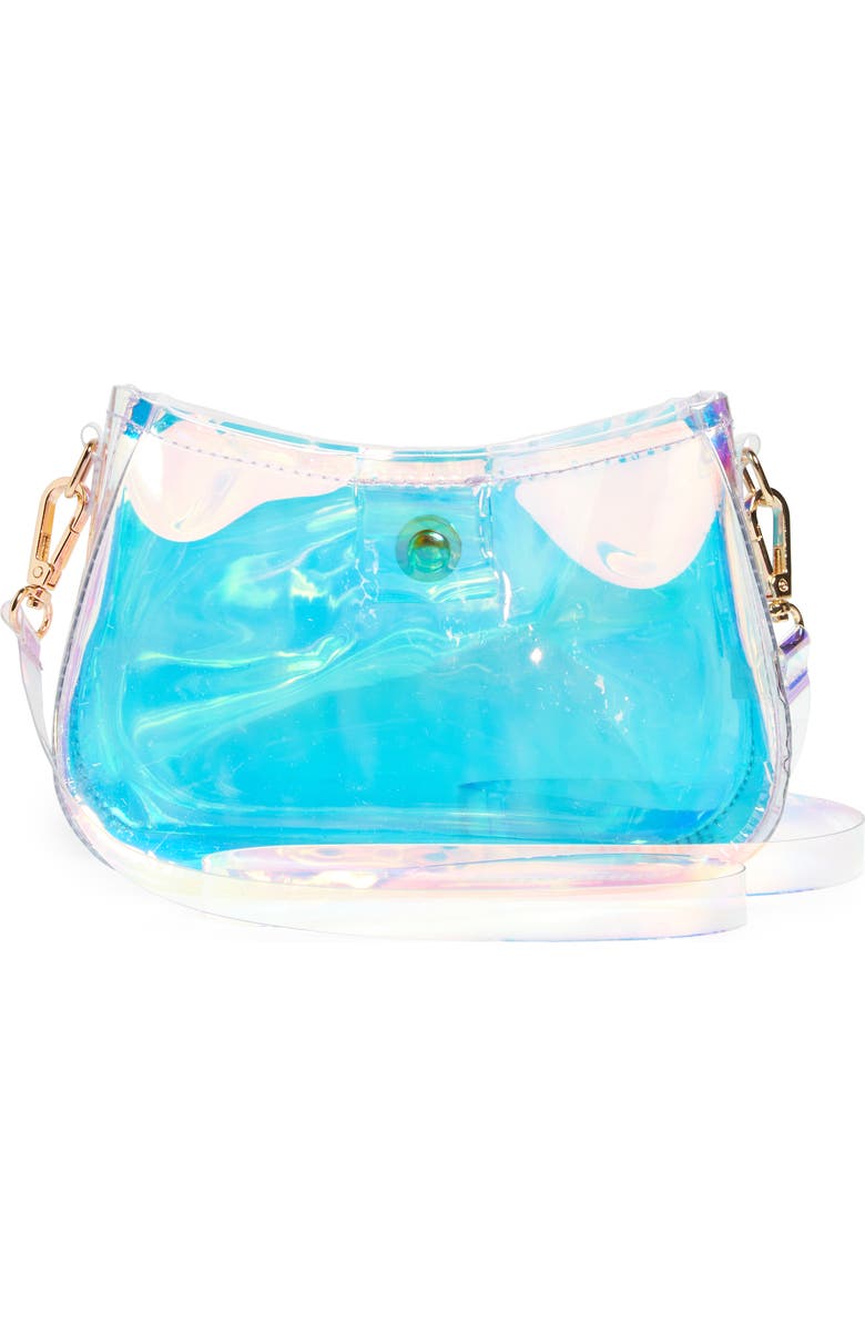 Capelli New York Kids' Iridescent Shoulder Bag, Alternate, color,