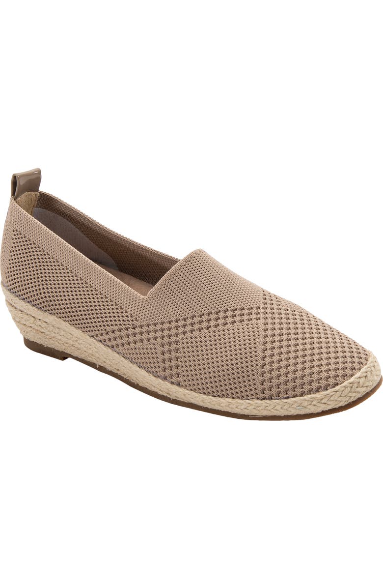 David Tate Bianca Stretch Espadrille Pump, Main, color, Taupe
