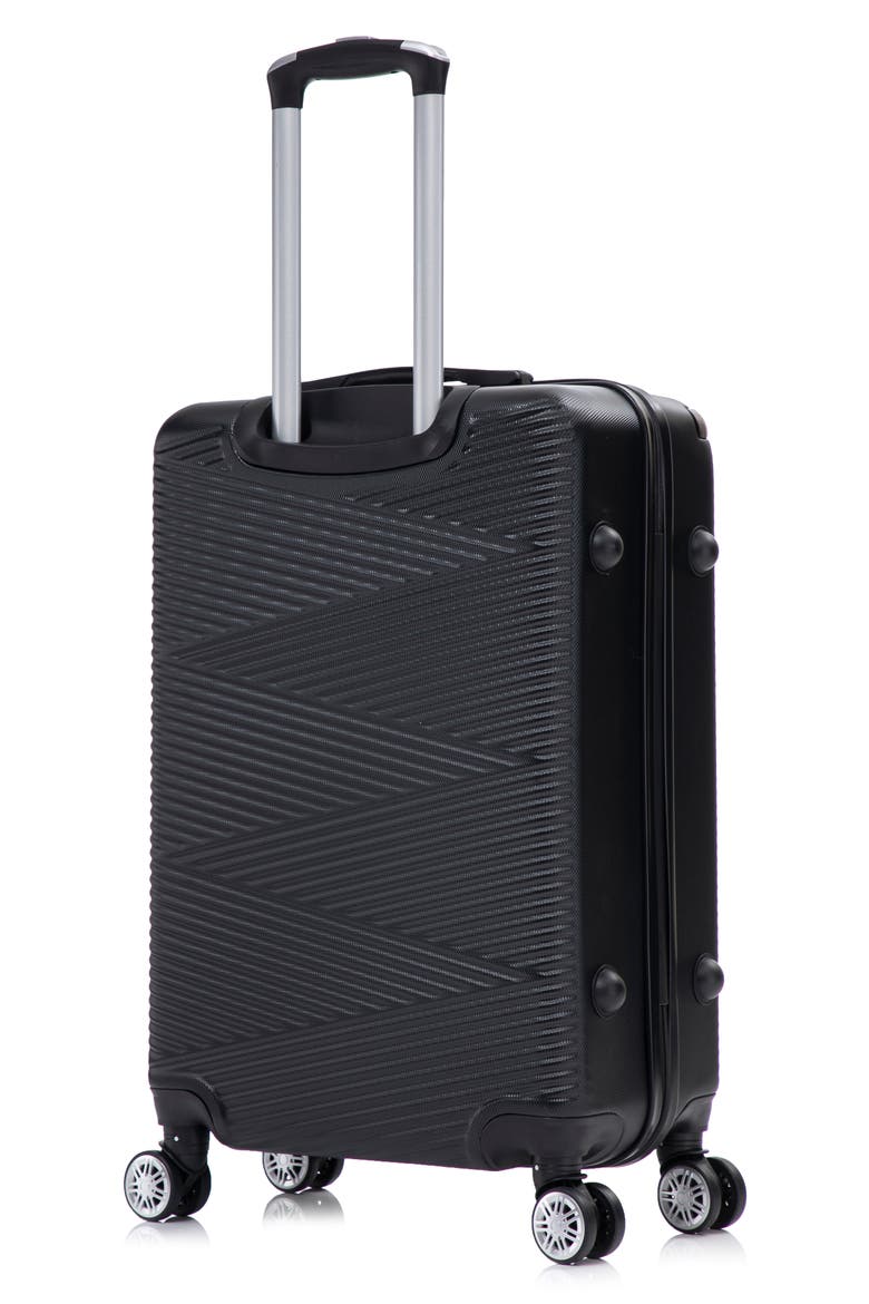 Verossa 3-Piece Hardside Luggage Set, Alternate, color, JET BLACK