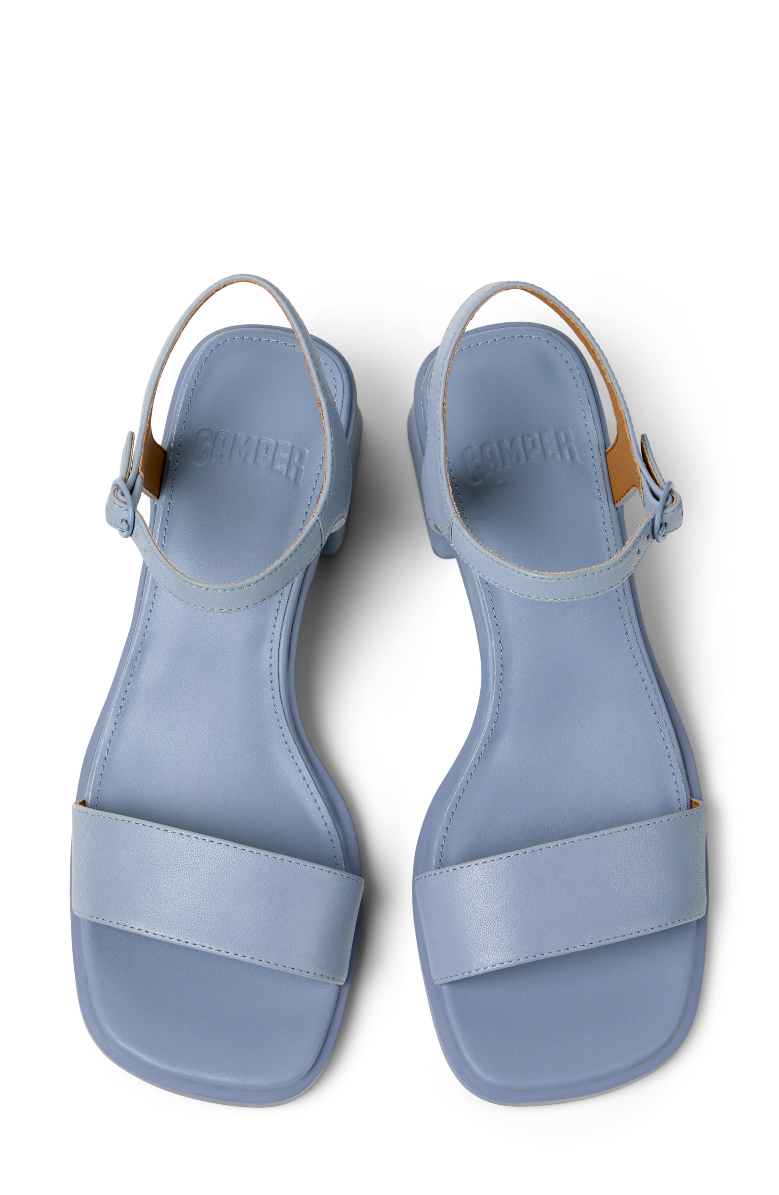 Camper Kora Sandal, Alternate, color, Light/ Pastel Blue