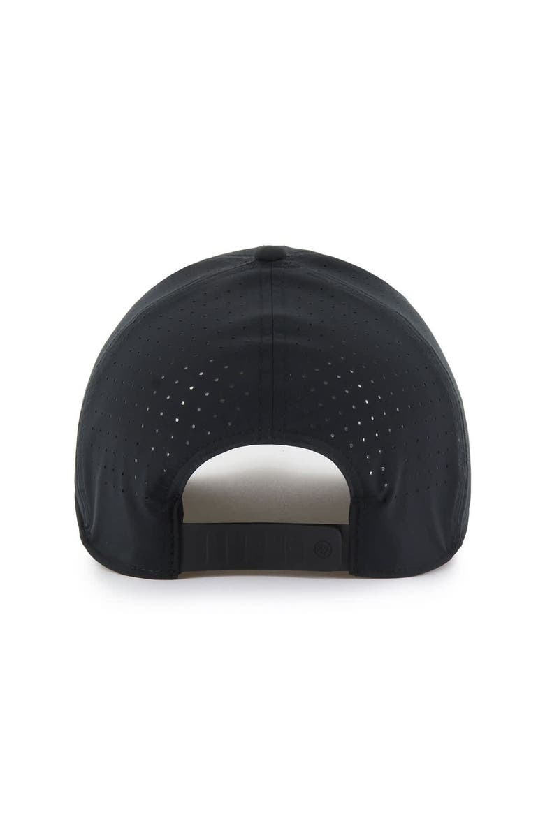 '47 Men's '47 Black Texas Longhorns Forward Vent MVP Adjustable Hat, Alternate, color, 