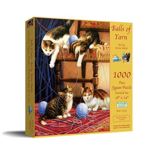 Balls of Yarn 500 piece Jigsaw Puzzle for Adults