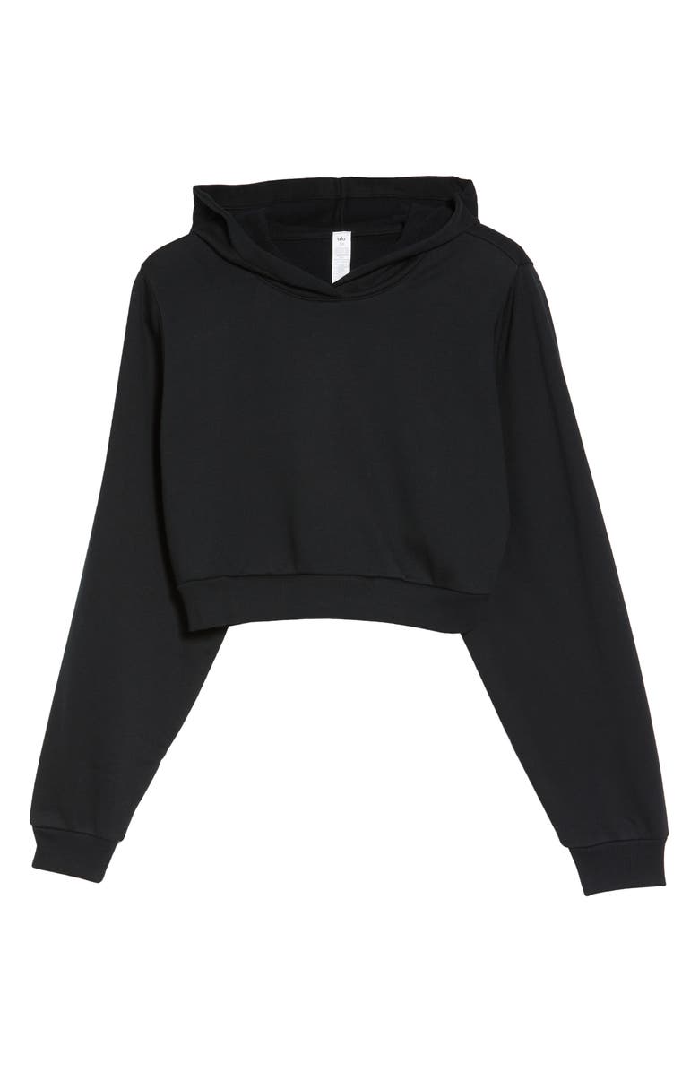 Alo Go Time Crop Hoodie, Alternate, color,