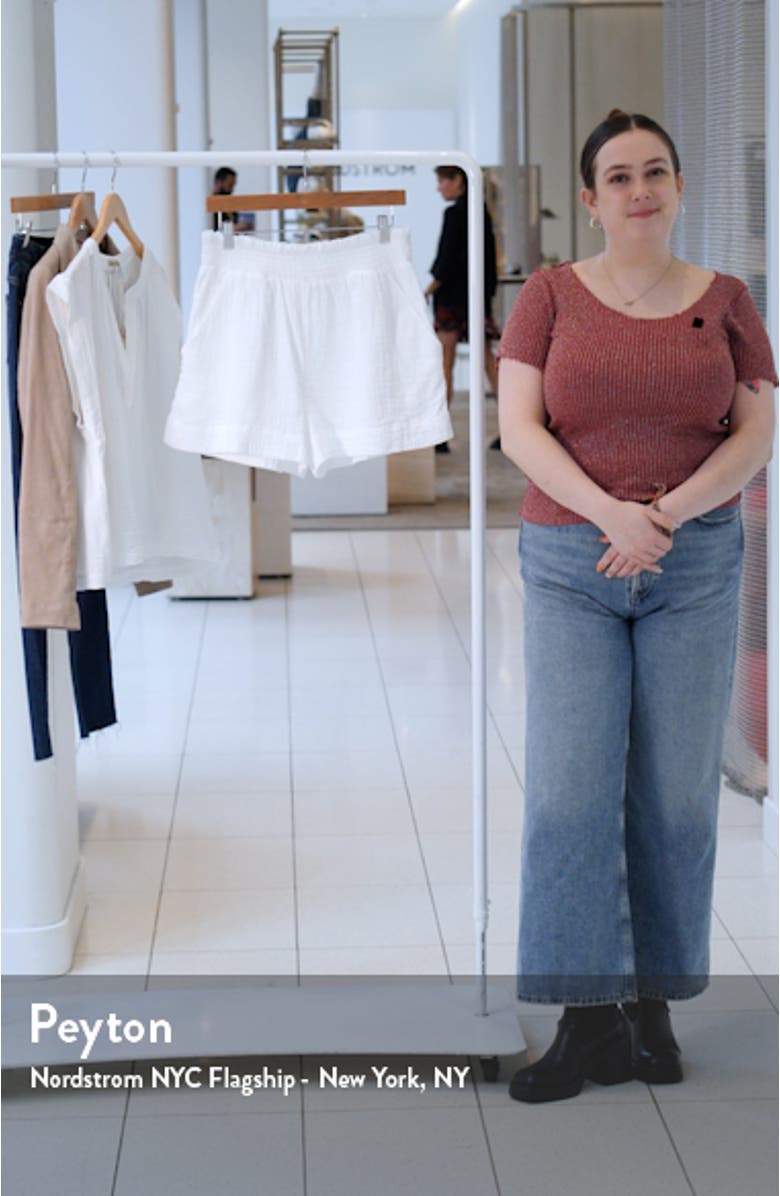 Dream Organic Cotton Gauze Shorts, sales video thumbnail