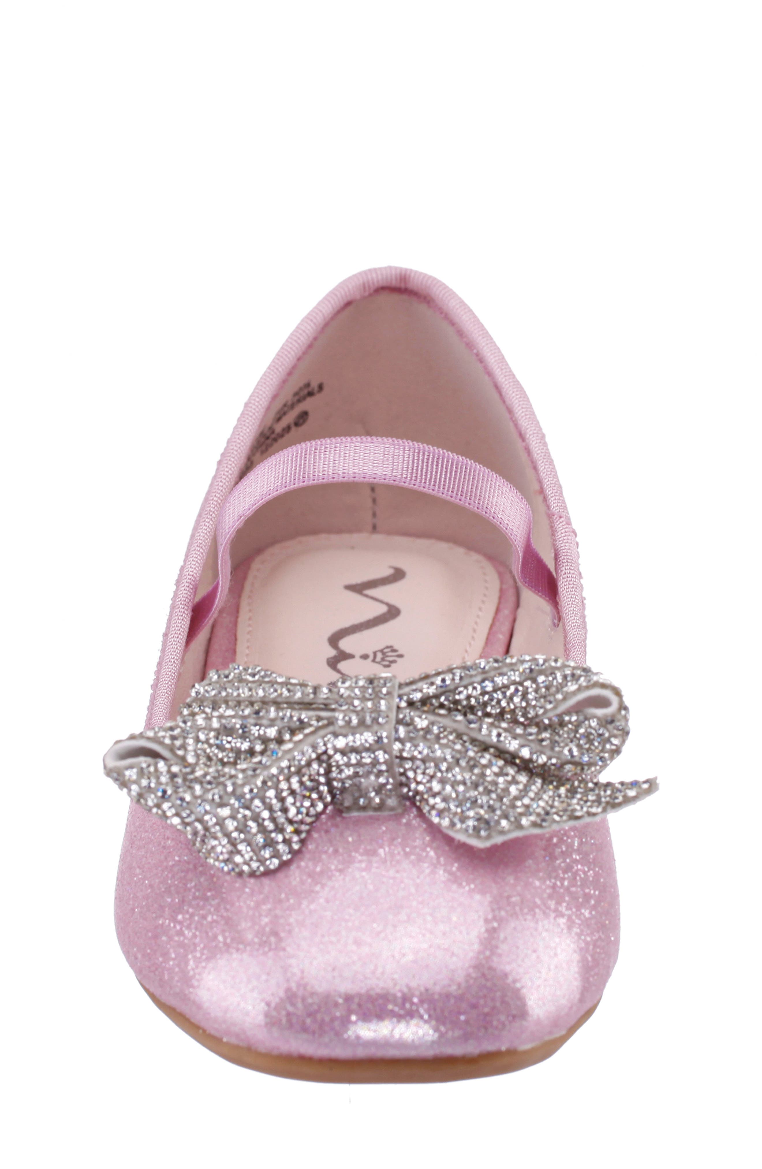 Kids' Filip Mary Jane Flat, Alternate, color, PINK SHIMMER