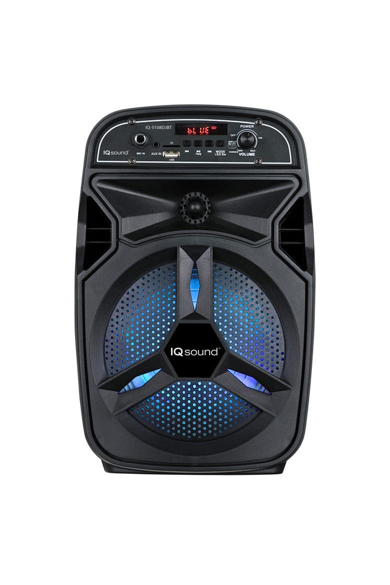 8" Bluetooth LED Display Speaker With Remote Control, Alternate, color, Black