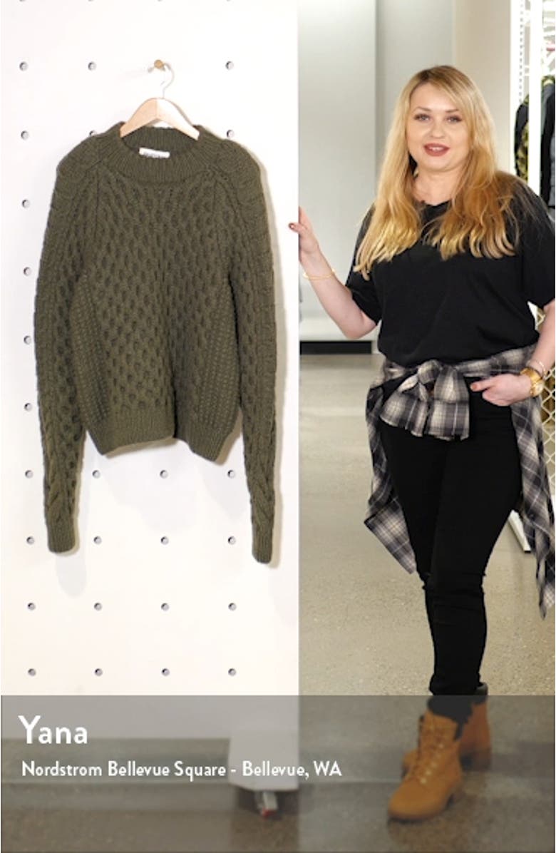 Orion Hand Knit Cashmere Sweater, sales video thumbnail