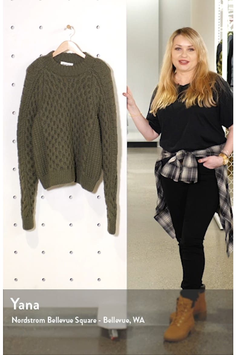 Orion Hand Knit Cashmere Sweater video