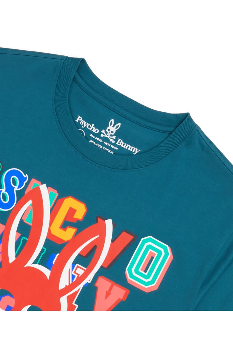 Psycho Bunny Fulton Cotton Graphic Tee, Alternate, color, 
